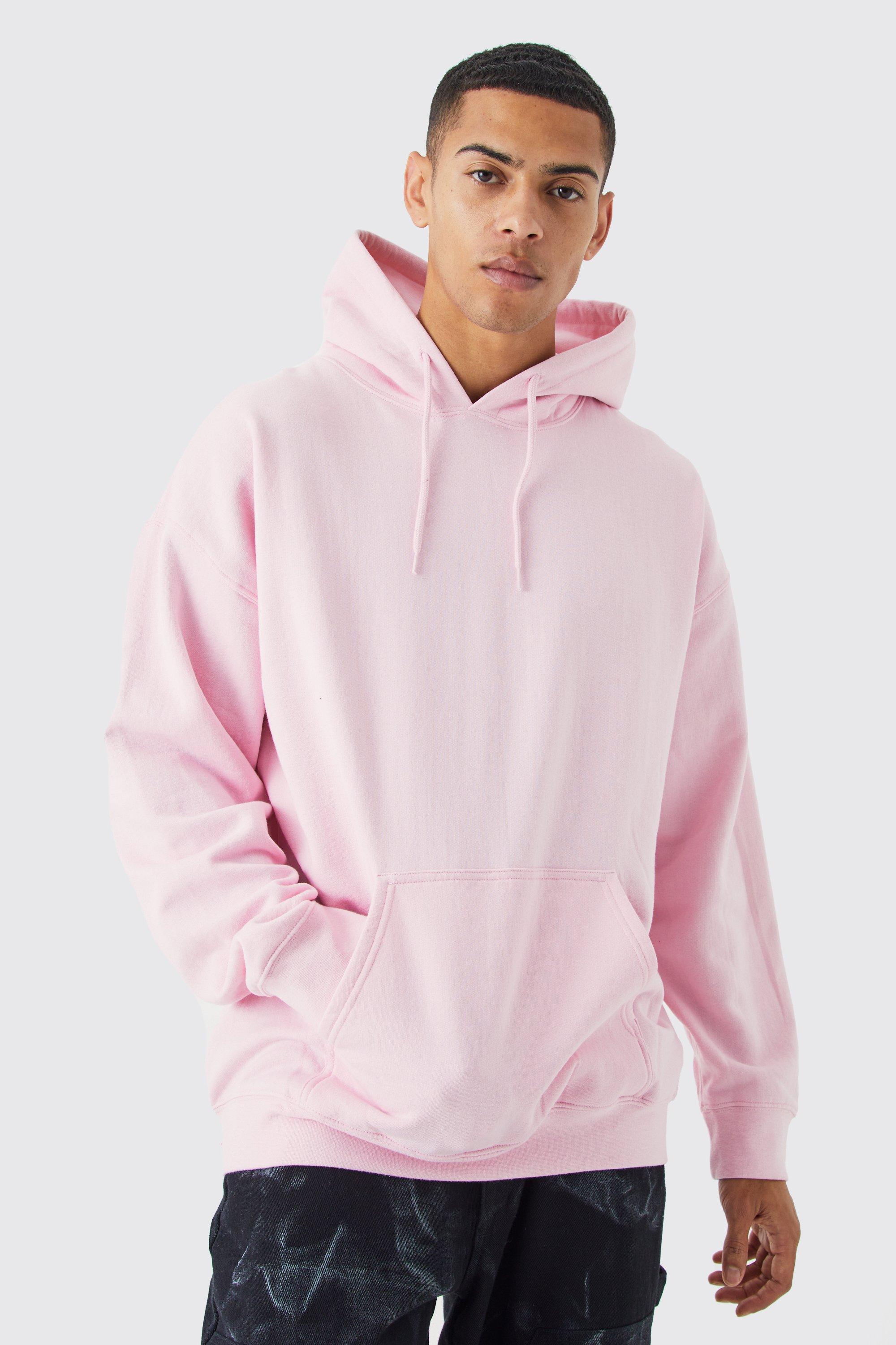 Boohoo best sale pink hoodie